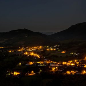 Saint-Martin d'Arrossa la nuit